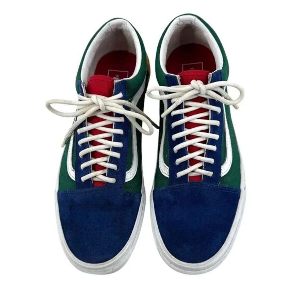 Vans Old Skool Yacht Club Skate Suede Shoe UNISEX Color Block Men 8.5‎ Women 10